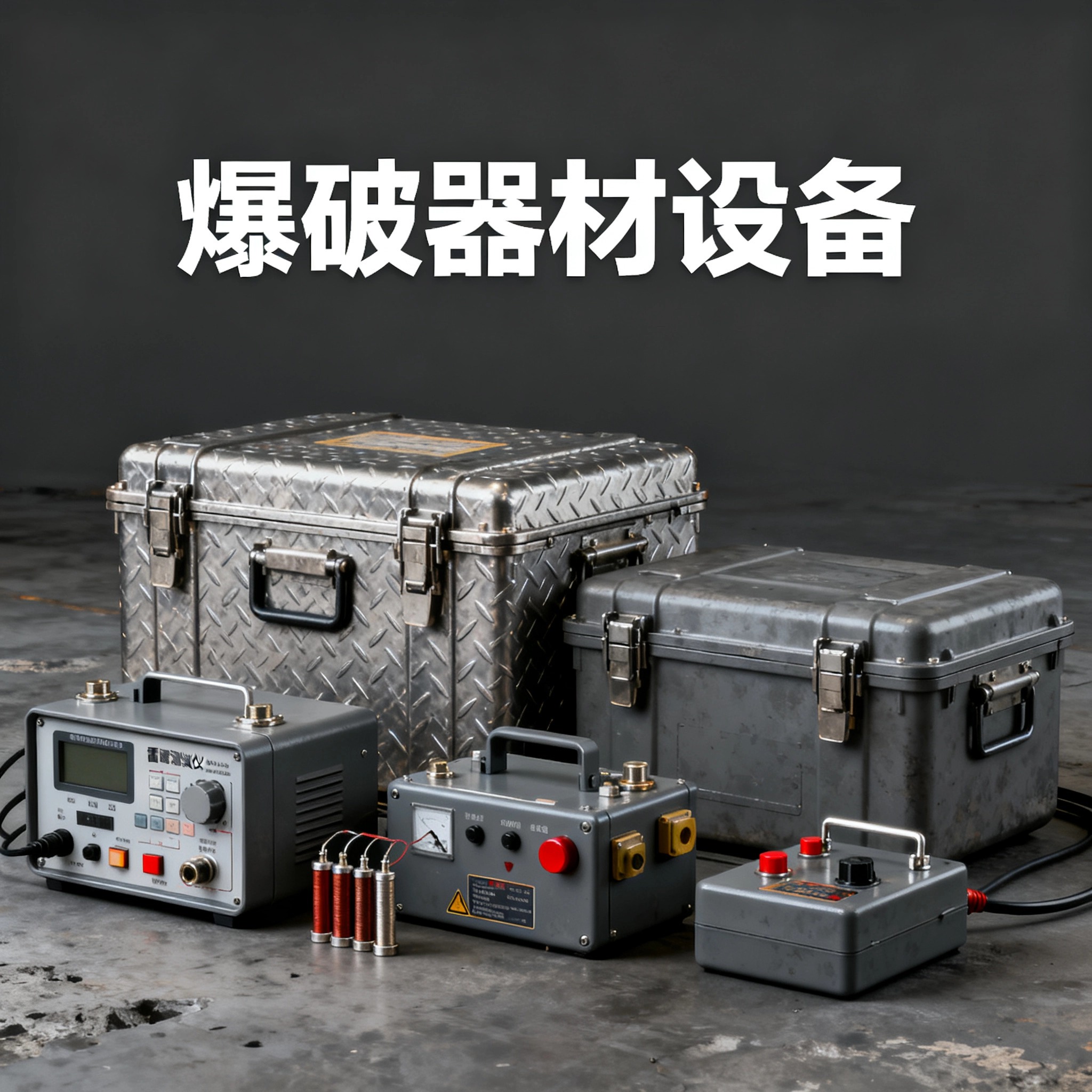 新县爆破工程师的“兵器库”：常用器材一册通